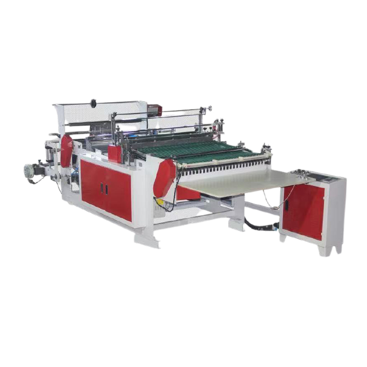 Zhongxin High Speed Double channels Side sealing Clothing Bag making machine